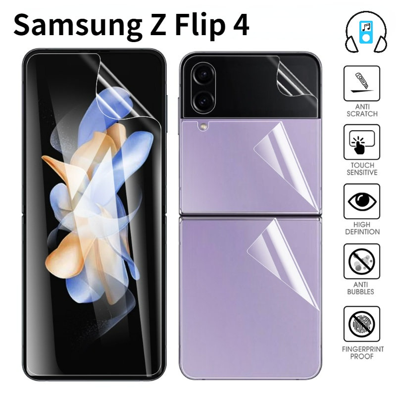 Miếng DáN MàN HìNh MặT TrướC Sau Cho Samsung Galaxy Z Flip 4 5G / Samsung Z Flip4