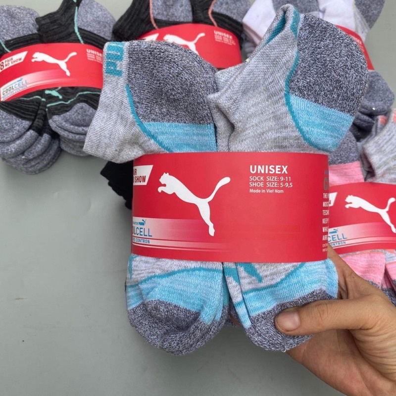 Pack 8 đôi Tất vớ nữ thể thao xuất xịn , cổ thấp, chống hôi chân, thấm hút mồ hôi