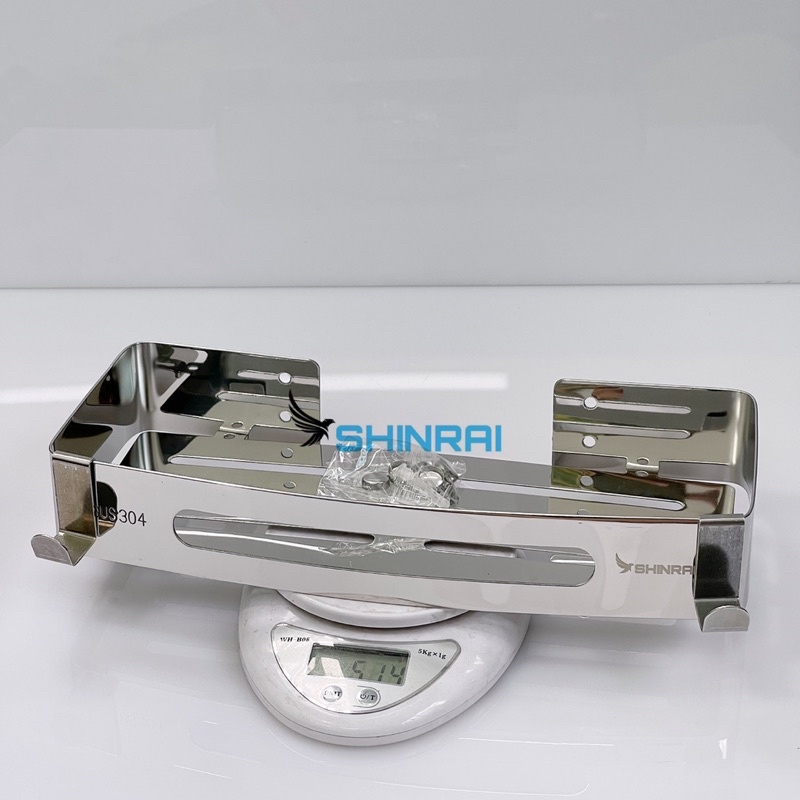 Kệ Đựng Chai Dầu Gội , Sữa Tắm , Giá Đựng Đồ Nhà Tắm SHINRAI Dán Tường