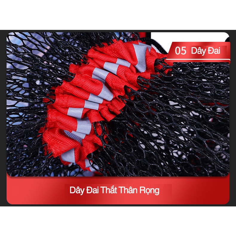 Rọng Đựng Cá Khung Kim Loại Hoả Long Đủ Kích Cỡ Túi Đựng Cá Phụ Kiện Câu Đài Cao Cấp