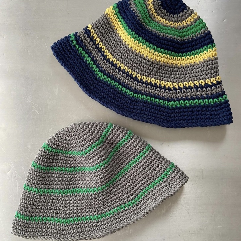 MIX CROCHET BUCKERHAT. MŨ LEN MÓC PHỐI MÀU
