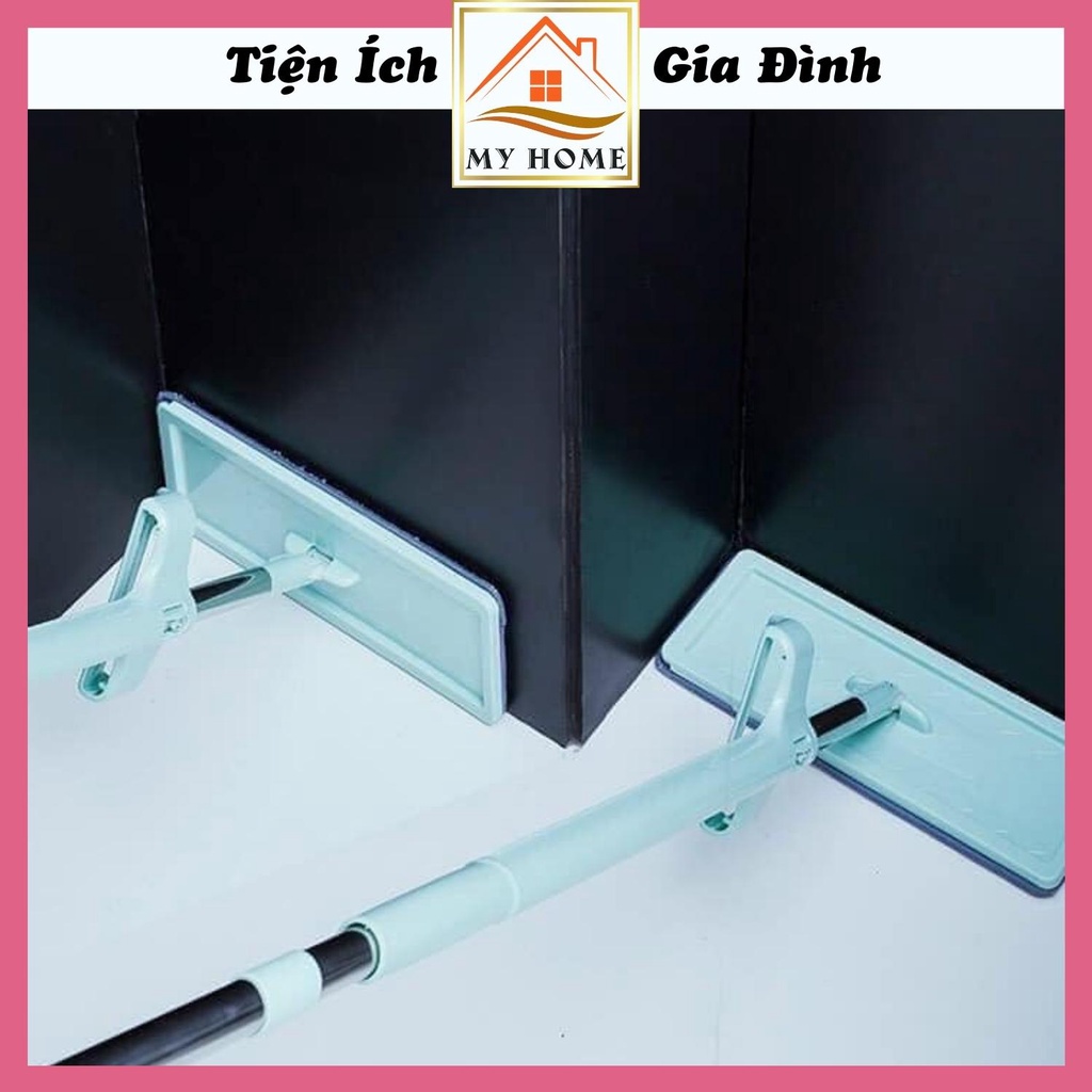 Cây lau nhà, chổi lau nhà tự vắt thông minh xoay 360 độ