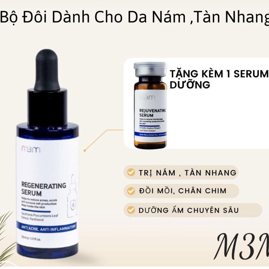 Tinh chất phục hồi, tái tạo trẻ hóa Regenerating Serum M3M