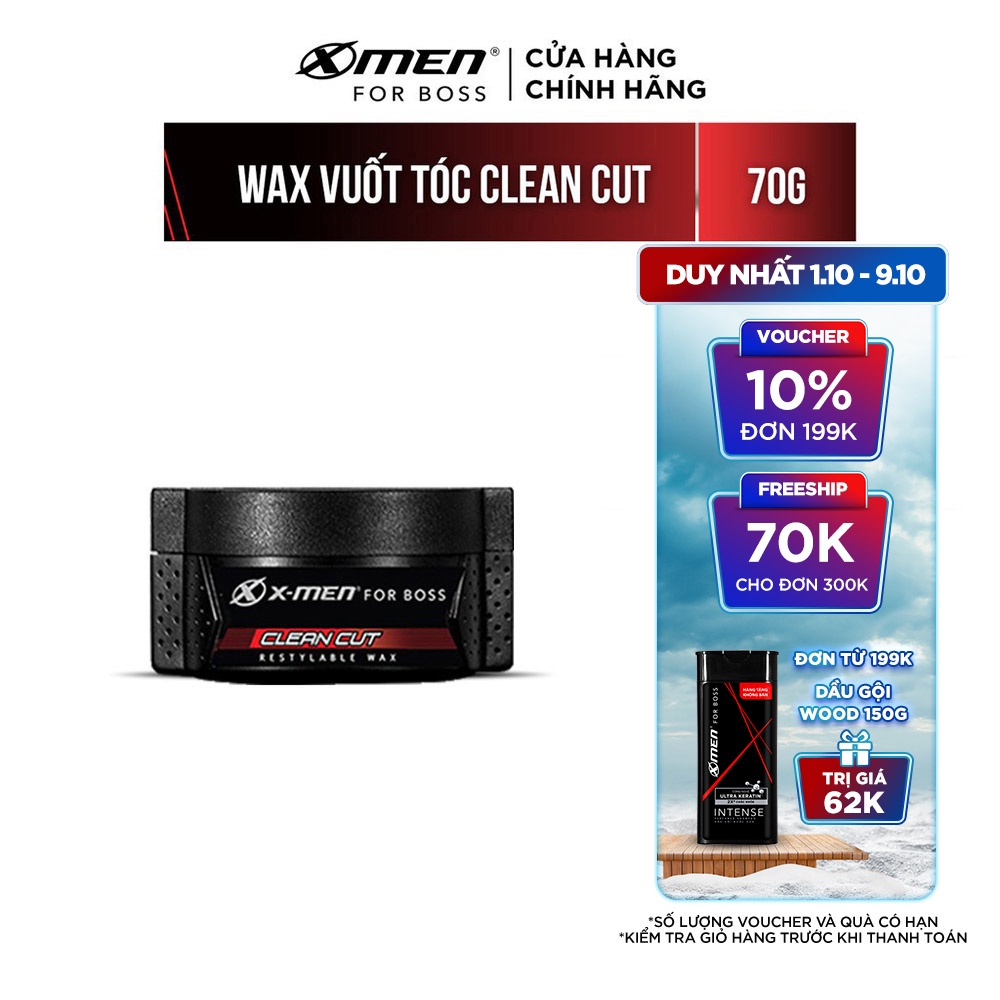 Wax X-men for Boss Clean Cut 70g