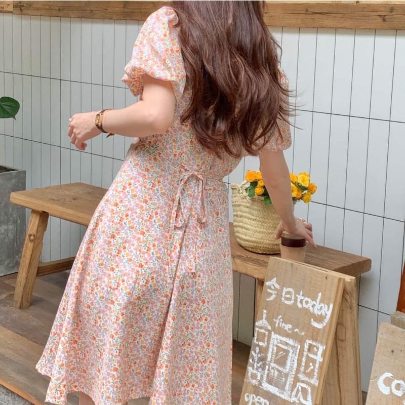 Đầm hoa dáng xoè |IMEE|