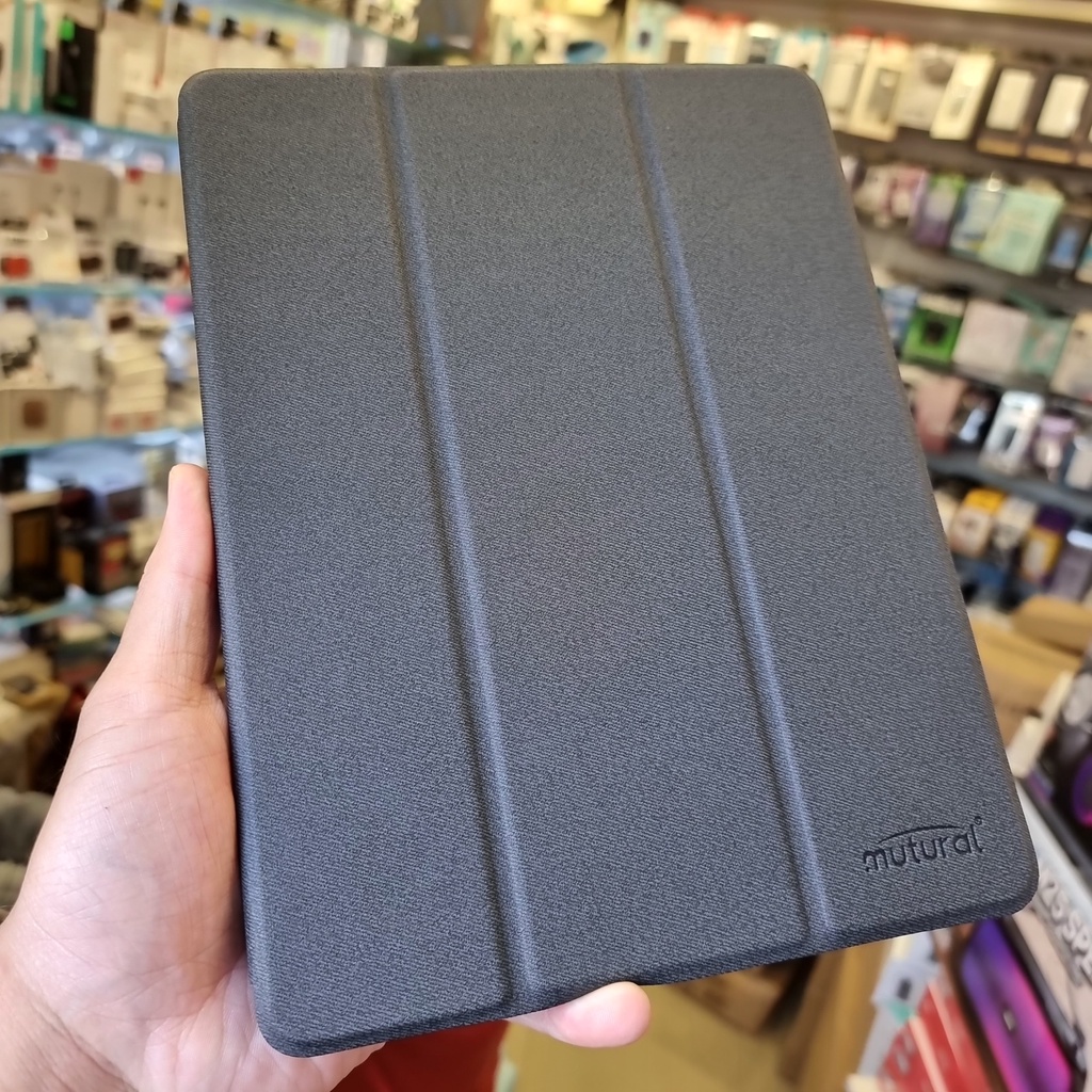 Bao da chính hãng Mutural cho iPad 9.7 inch lưng silicon chống sốc 4.8
