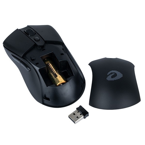 Chuột Gaming không dây DAREU A918 BLACK / Pin AA