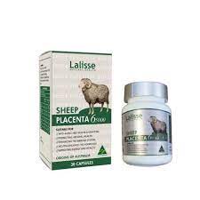 Viên Uống Nhau Thai Cừu Của Úc Lalisse Sheep Placenta 65000- Hộp 30 Viên