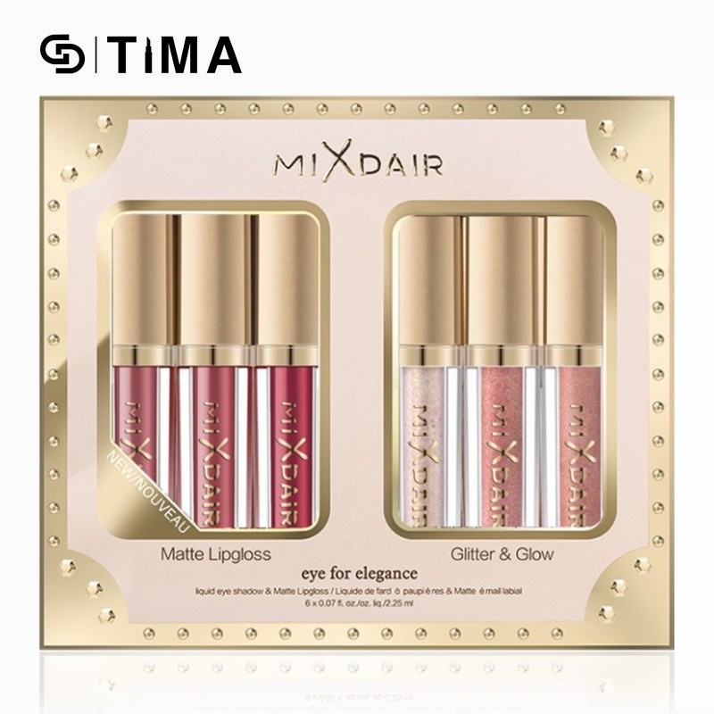 Hộp 6 thỏi son kem lì GDTIMA cao cấp