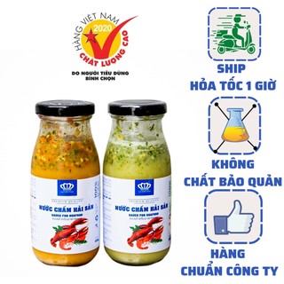 Nước chấm hải sản THÁI LAN VUA NƯỚC CHẤM 320ml_NƯỚC CHẤM HẢI SẢN ỚT ĐỎ LÁ CHANH