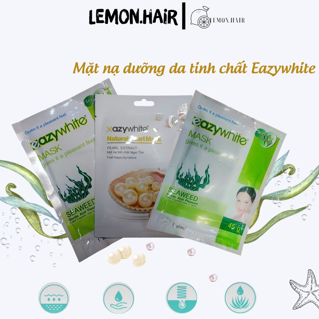 mặt nạ tinh chất nha đam ( lô hội) cấp ẩm chuyên sâu - lemon.hair