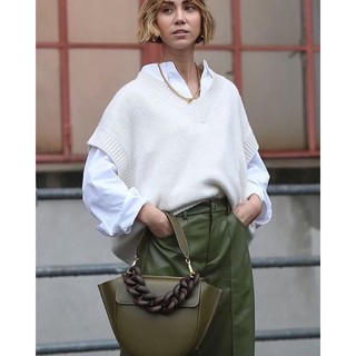 vest knit HM nude