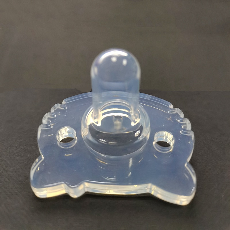 Núm Ti Giả Bằng Silicon Mềm Cho Bé Sơ Sinh