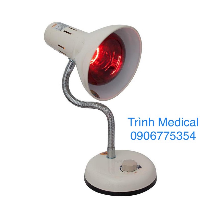 Đèn gù hồng ngoại chân thấp + bóng đèn
