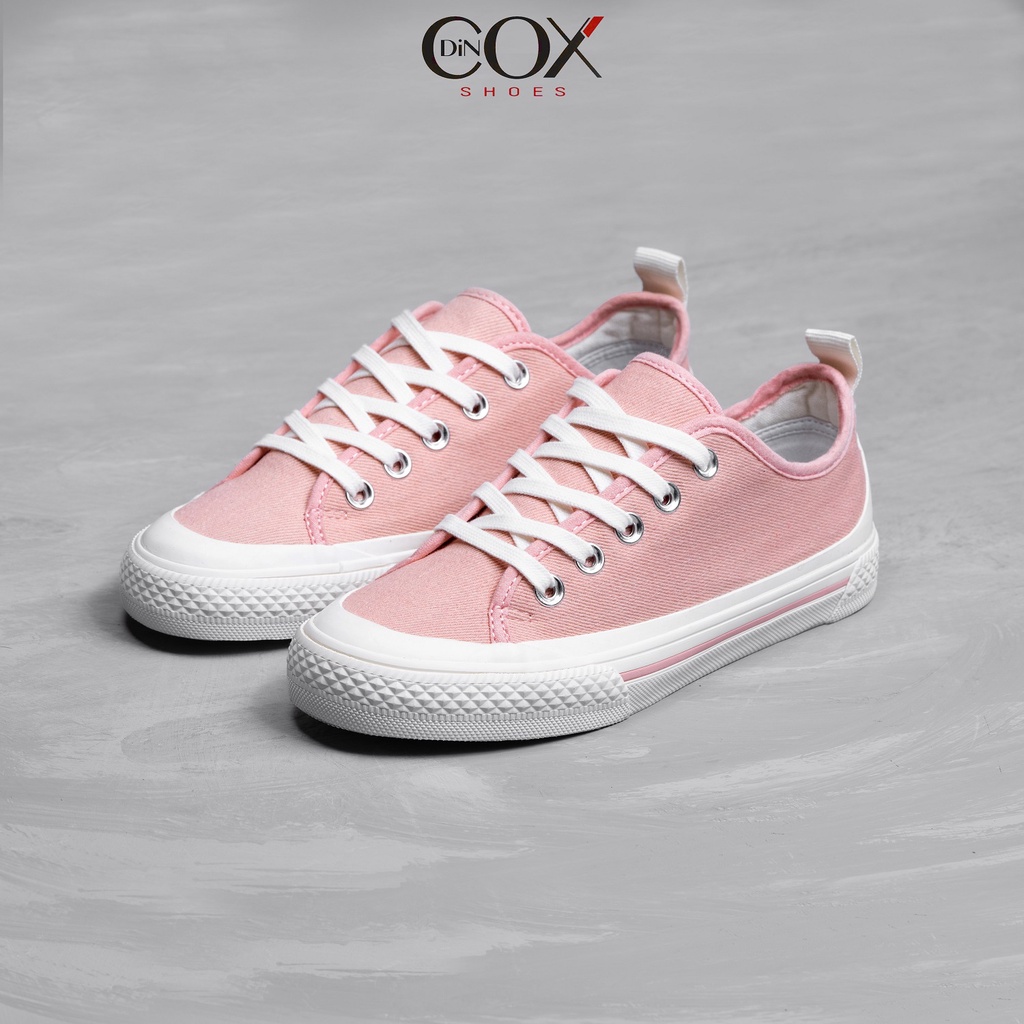 Giày Sneaker Dincox Nữ Vải Canvas C20 Pink Chính Hãng Cá Tính