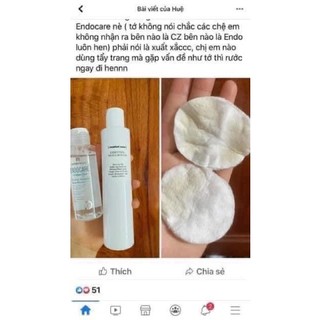 TẨY TRANG ENDOCARE