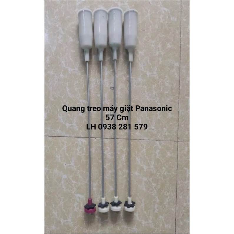 Bộ 4 quang treo máy giặt Panasonic 8kg, 9kg chính hãng dài 57cm
