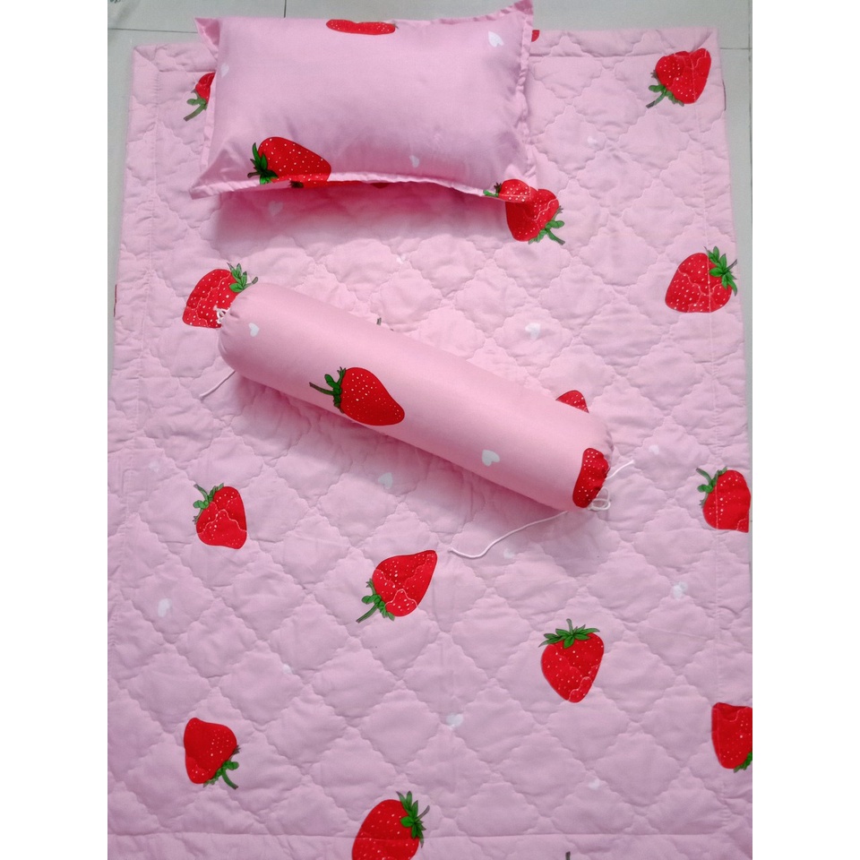 Bộ chăn, gối 5 món cho bé - Mẫu elsa -drapbeding