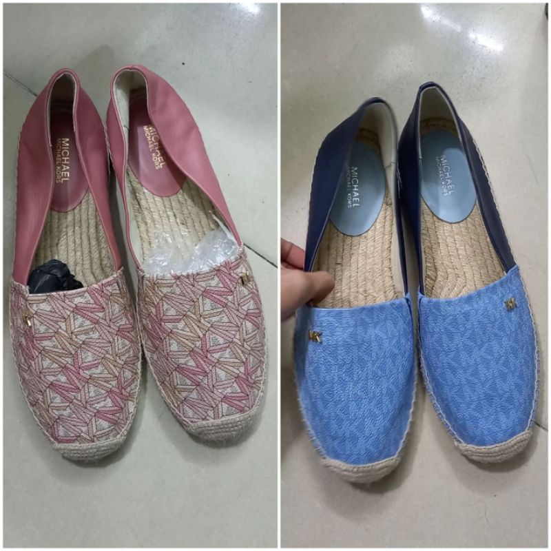 HÀNG MỚI- Giày mọi MK big size, sandal đế bằng xuất xịn, giày lười phối cói