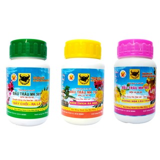 Combo 3 lọ phân bón lá Đầu Trâu 501, 701, 901 thích hợp cho mọi giai đoạn phát triển của cây trồng.