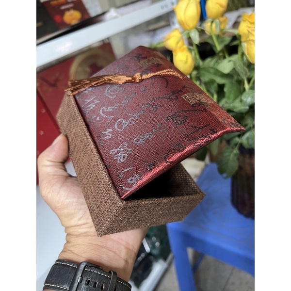 Hộp Gấm kích thước 9x14x4