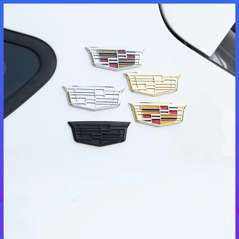 Miếng Dán 3D Trang Trí Cửa Sổ Sau Xe Hơi Cadillac Escalade Tiburon CT6 CTS XTS ATS SRX XT5 STS CT5 Deville BLS Eldorado