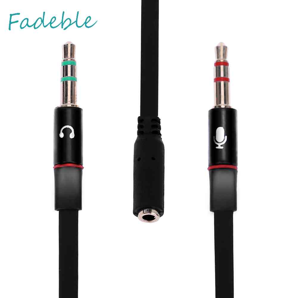 Cáp ChuyểN ĐổI Âm Thanh Chia HìNh Chữ Y 1 Lỗ CắM Sang ĐầU CắM 3.5mm