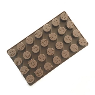Khuôn Silicon 28 Mặt Cười