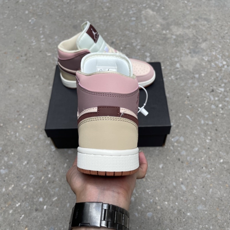 Giày JD1 Milk tea brown nữ