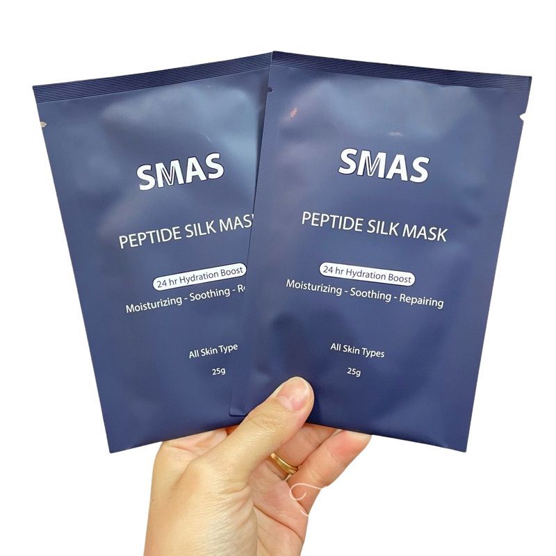 Mặt nạ cấp ẩm phục hồi da SMAS Teptide Silk Mask