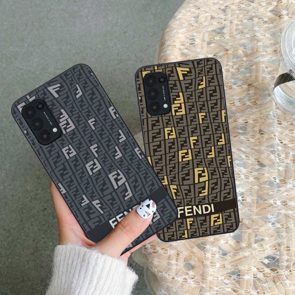 Ốp lưng điện thoại Oppo Reno5 4G / Reno5 5G / Reno 5 fendy, búp bơ rì, kaws thời trang, vỏ ốp thời trang rẻ đẹp