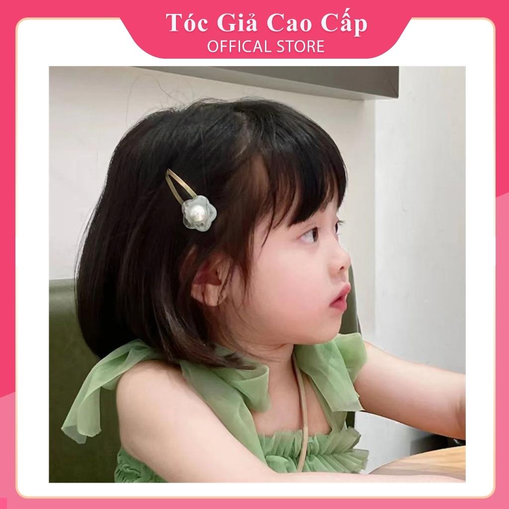 Tóc giả nguyên đầu cho bé cúp vai cho trẻ em