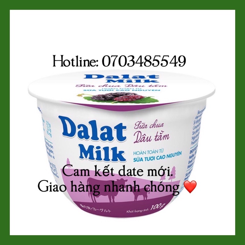Sữa Chua Dâu Tằm 100g