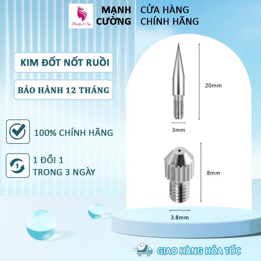 kim đốt nốt ruồi