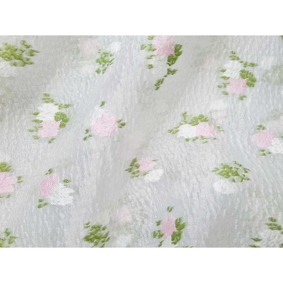 Vải ovanza hoa nhí