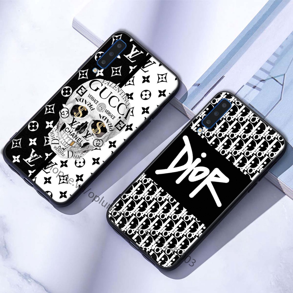 Ốp Samsung A7 2018 / A9 2018 bộ hình thương hiệu thời trang cao cấp