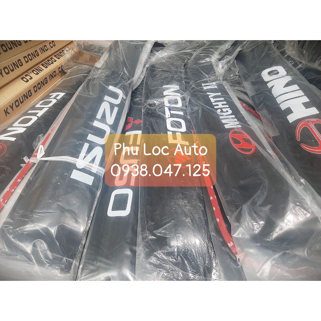 Vè che mưa kính cửa xe tải van Suzuki 2 chỗ 5 tạ 7 tạ hàng dày đẹp