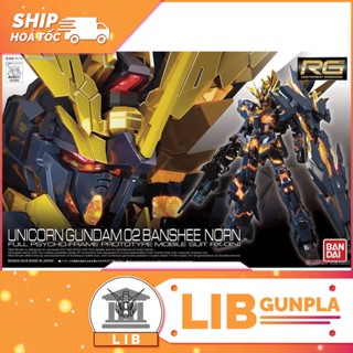 Mô hình lắp ráp Bandai Gundam RG 1/144 Banshee Norn Gundam