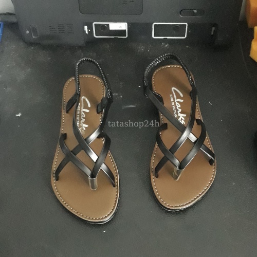 Sandal chiến binh xỏ ngón quai da đế bệt dễ đi mẫu mới GL068