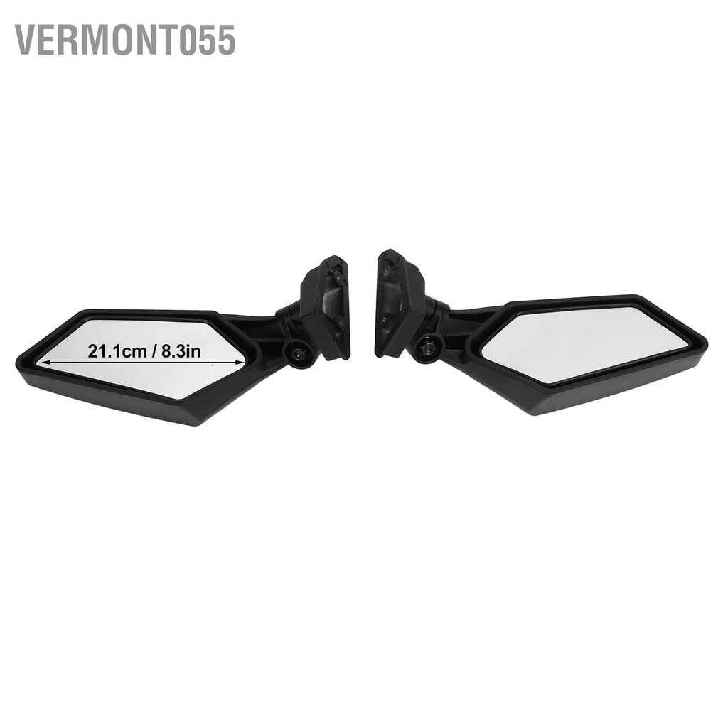 Có thể bán buôn Gương chiếu hậu 2PCS 715002898 Thay thế cho Can Am Maverick X3 Turbo 2017‑2022 Vermont055 Hàng giao ngay