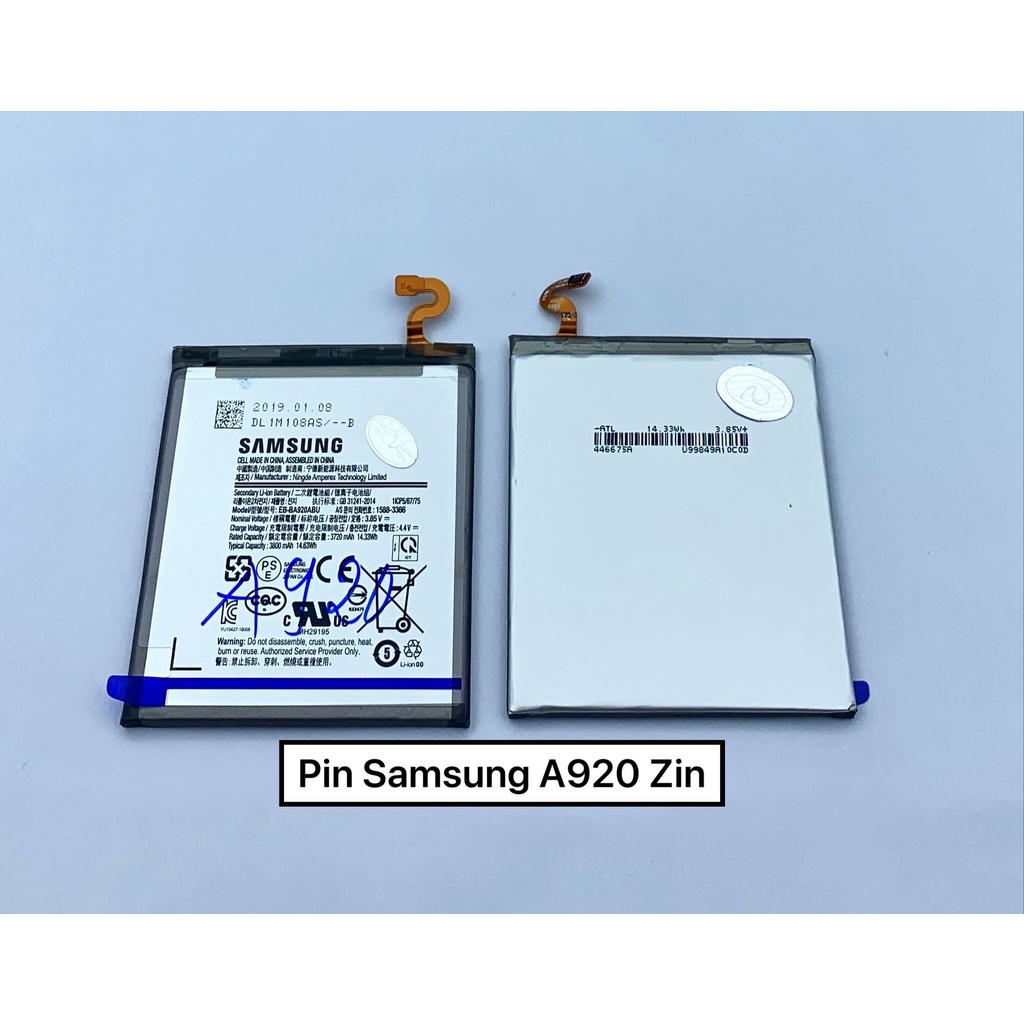 Pin SS A920 zin