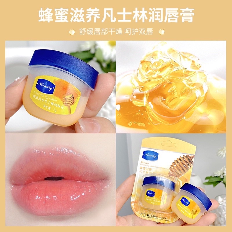 Vaseline dưỡng môi Lip Therapy 7g giúp dưỡng môi hồng và ẩm mịn