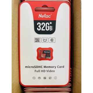 Thẻ Nhớ MicroSD 32GB 64GB NETAC PRO A1 - Camera