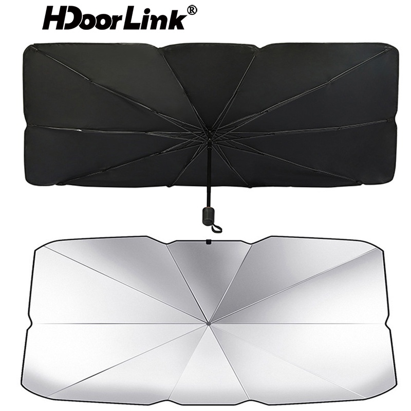Dù che nắng HdoorLink chống tia UV bảo vệ nội thất xe hơi có thể gấp lại tiện dụng