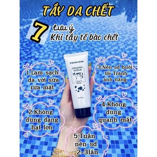 Tẩy tế bào chết sữa bò