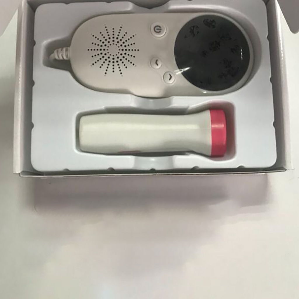 Máy đo nhịp tim thai nhi đầu dò 2.5MHz với màn hình LCD cho mẹ bầu