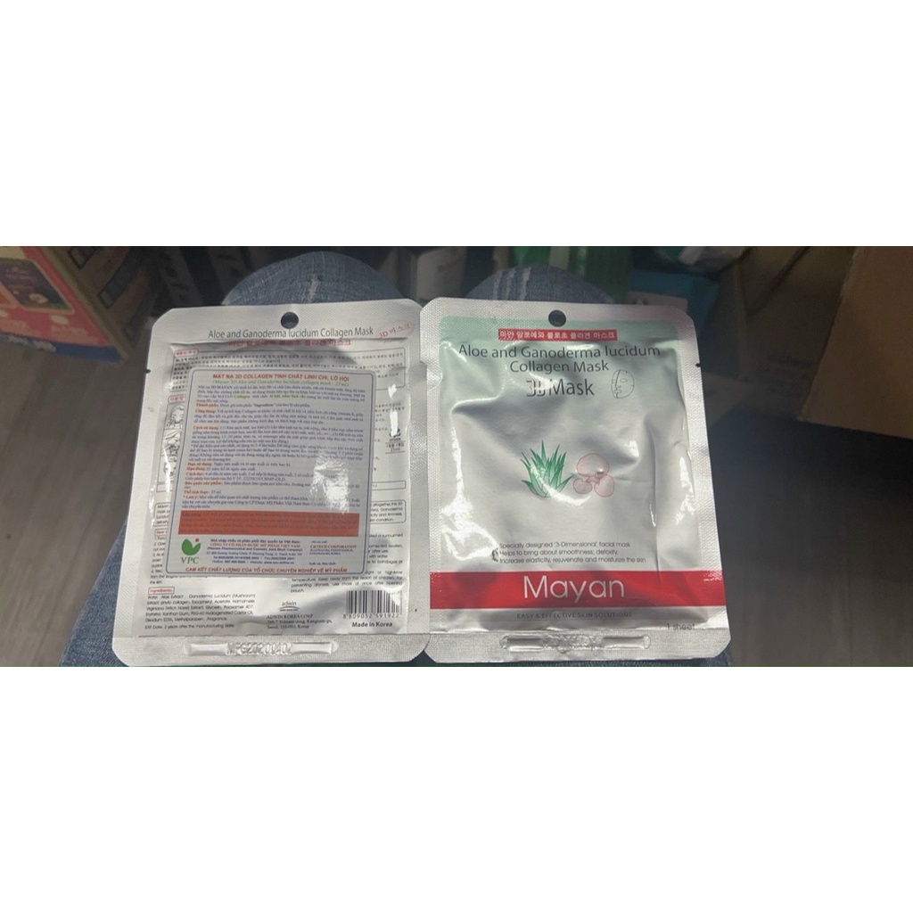 mặt nạ tinh chất colagen dưa leo về nha đam