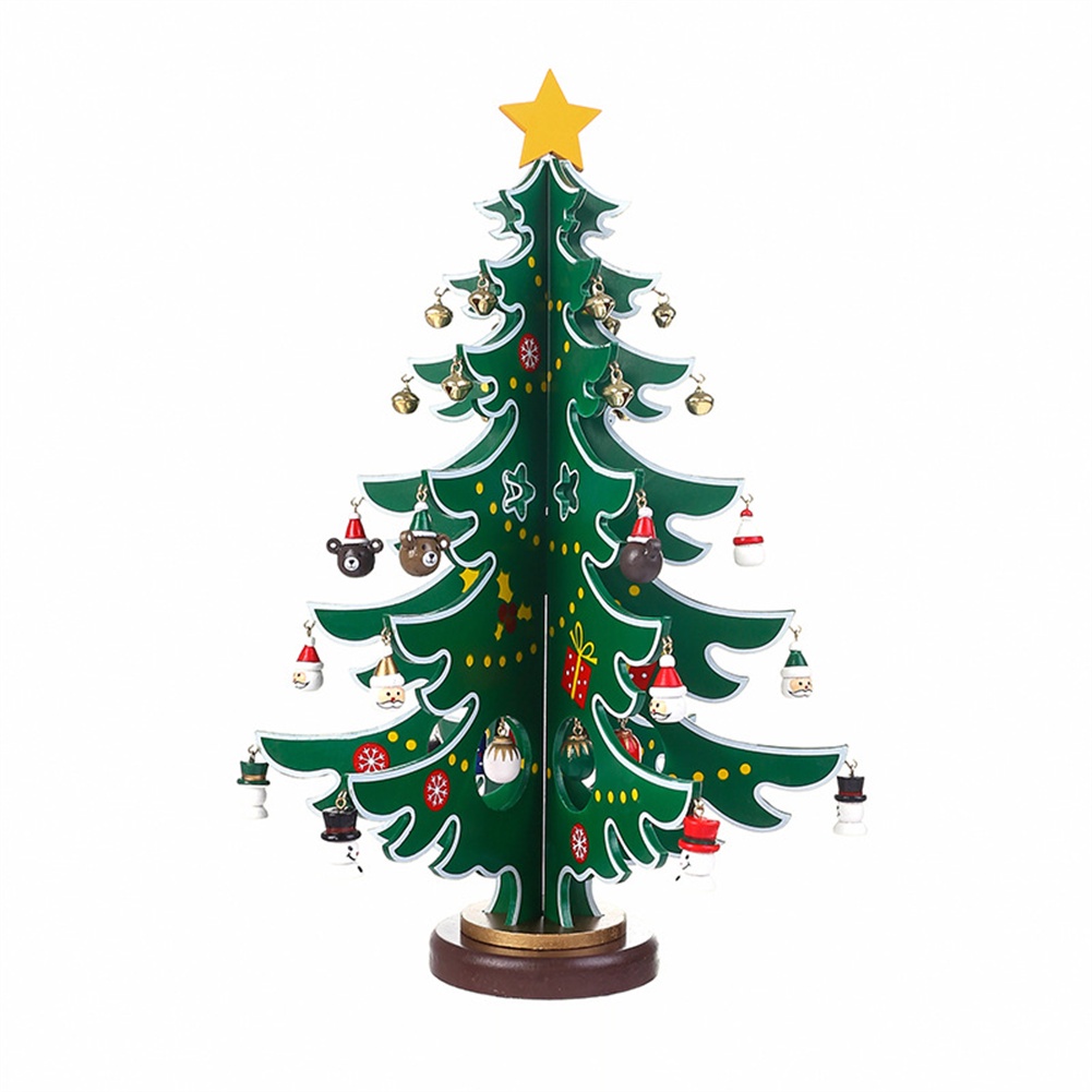 Cây Thông Handmade Bằng Gỗ Trang Trí Giáng Sinh Năm Mới