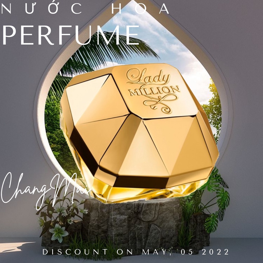Nước hoa chính hãng Paco Rabane Lady Million Edp Test 5ml/10ml/20ml