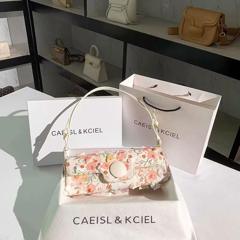 Mischa Túi Xách Đeo Vai Phối Ren Thêu Họa Tiết Thời Trang Sang Trọng Cho Nữ